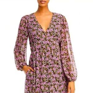 Lost + Wander Lovestoned Floral Long Sleeve Dress